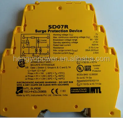MTL Surge Protection for Data & Signal applications SD07R