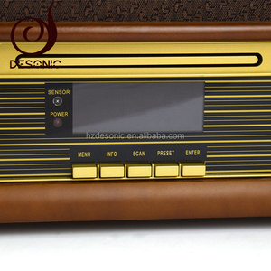 Nouveau système de platine en bois naturel, avec <span class=keywords><strong>radio</strong></span> DAB, meilleure vente - Product Image 5
