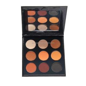Wholesale No Logo High Pigment <strong>Eyeshadow</strong> <strong>Palette</strong> Luxury Rose <strong>Gold</strong> Paper <strong>Palette</strong> - Product Image 2
