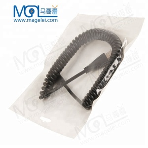 High Speed Right Bend Mini HDMI to HDMI Spring Coiled <strong>Cable</strong> Support Full HD HDTV 3D DVD PS3 <strong>PS4</strong> - Product Image 6