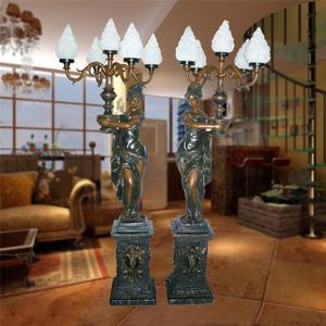 Lampe murale imprimée pour jeunes filles, décoration extérieure, <span class=keywords><strong>statue</strong></span> antique, - Product Image 3