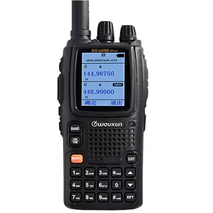 WOUXUN KG-UV9D(Plus) HF Ham Radio Transceiver 5-10KM Walkie Talkie dengan LCD Display