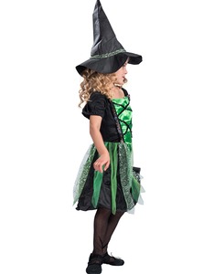 Amazon Vente Chaude Ctock Halloween Sorcière Costume <span class=keywords><strong>Cosplay</strong></span> Pour Les Filles - Product Image 2