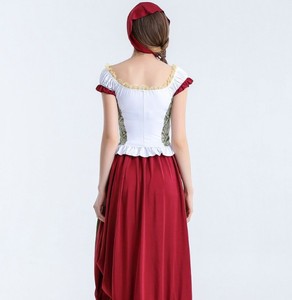 Soutien-gorge allemand Oktoberfest d'Halloween <span class=keywords><strong>Costume</strong></span> de Cosplay de femme de chambre traditionnelle <span class=keywords><strong>bavaroise</strong></span> - Product Image 2