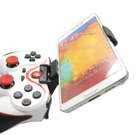 Controlador de Juegos Móvil con Diseño de Agarre, Controlador de Juegos Inalámbrico BT para PS3/PS4/Android/PC, Joystick