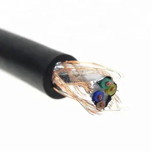 In stock Copper conductor RVV RVVP 4x0.3mm2 Electric power wire copper cable