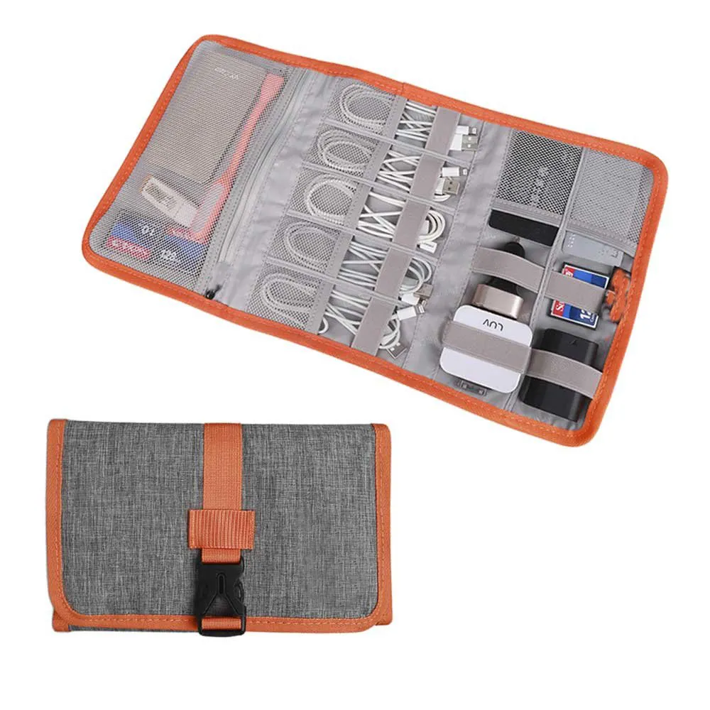 Accessori borsa Organizer elettronica universale gadget da viaggio custodia per caricabatterie cavi USB