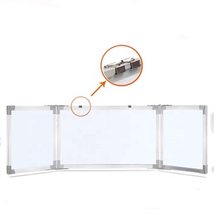 Panneau magnétique pliant de haute qualité avec cadre en aluminium, à <span class=keywords><strong>craie</strong></span>, meilleure vente, nouveauté - Product Image 2
