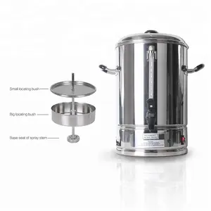 10L Stainless Steel Coffee Percolator Commercial Electric Coffee Maker