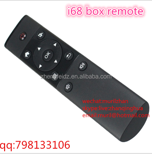 미니 블랙 12 키 원격 제어 새로운 i68 안드로이드 TV 박스 rk3368 octacore 64 비트 2기가바이트 8기가바이트 블루투스 4.0 <span class=keywords><strong>kodi</strong></span> corte a53 안드로이드 5.1 O - Product Image 1