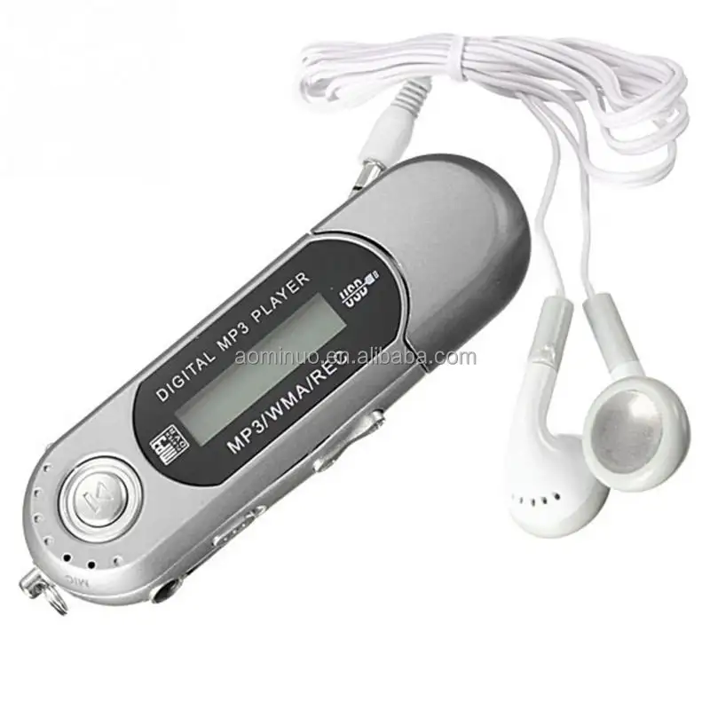 Powstro Usb Digitale MP3 Speler Led-scherm Fm Radio Ondersteuning Tf-kaart Max Capaciteit 32Gb Met Ingebouwde 3.5Mm Audio-uitgang