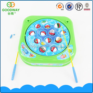 Date bébé éducatifs drôle mignon musical jeu de pêche jouet - Product Image 1