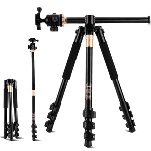 Q999H كاميرا ترايبود مع monopod والكرة رئيس ترايبود كيت 2019 ترقية تويست قفل & الوجه الساق قفل عرضية حامل ثلاثي القوائم