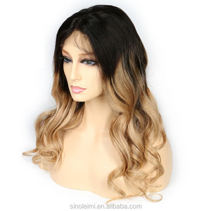 Cutícula del <span class=keywords><strong>pelo</strong></span> humano <span class=keywords><strong>Rubio</strong></span> pelucas delanteras del cordón del <span class=keywords><strong>pelo</strong></span> del bebé las mujeres ombre peluca - Product Image 3