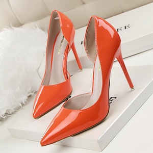 Tacones Altos <span class=keywords><strong>de</strong></span> Mujer, Elegantes y Sensuales, <span class=keywords><strong>de</strong></span> <span class=keywords><strong>Charol</strong></span> Reflectante, Tacones <span class=keywords><strong>de</strong></span> Aguja Altos para Damas, <span class=keywords><strong>Zapatos</strong></span> <span class=keywords><strong>de</strong></span> Boda - Product Image 2