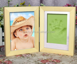 Nuevo diseño de <span class=keywords><strong>la</strong></span> huella del bebé marco con <span class=keywords><strong>ternura</strong></span> productos del bebé marco de fotos de arte kit - Product Image 2