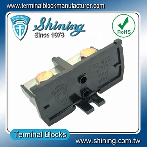Bloc de jonction sur rail DIN TA-400 600V 400A haute résistance - Product Image 5