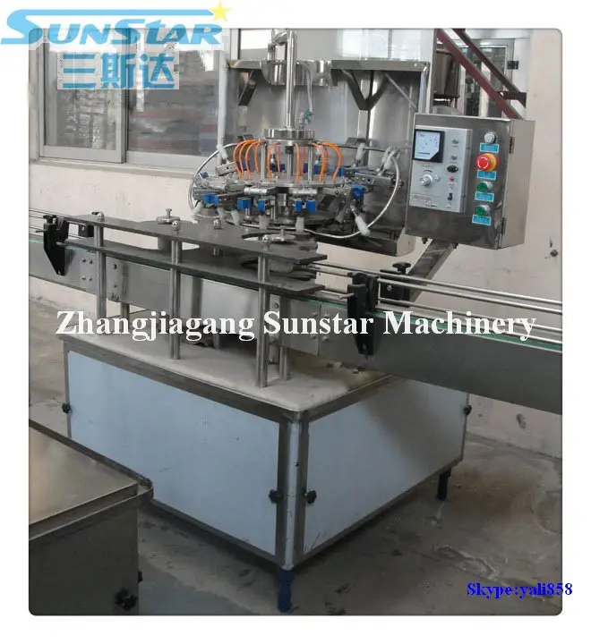 Auto New Empty Glass Bottle Cleaning Machine/Plant