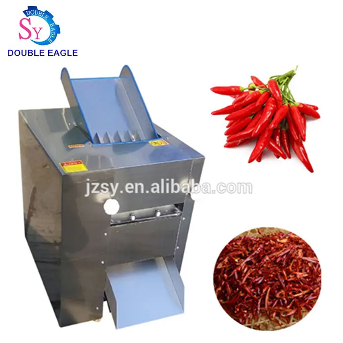 Machine pour trancher de piment sec en acier inoxydable, ustensile multifonctions de cuisine facile à utiliser/équipement pour trancher du poivre rouge