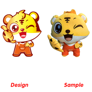 Colorido al por mayor adorable peluche promoción muestra de regalo juguete de peluche personalizado - Product Image 3