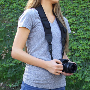 Không thấm nước biểu tượng tùy chỉnh da máy ảnh dây đeo cổ có thể điều chỉnh máy ảnh Dây đeo vai - Product Image 6