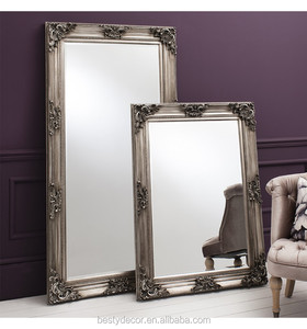 Frame Spiegel Grote Kleine Maat Gesneden Hout Klassieke Aangepaste Spiegel Bruto Gouden Muur Spiegel In Slaapkamer