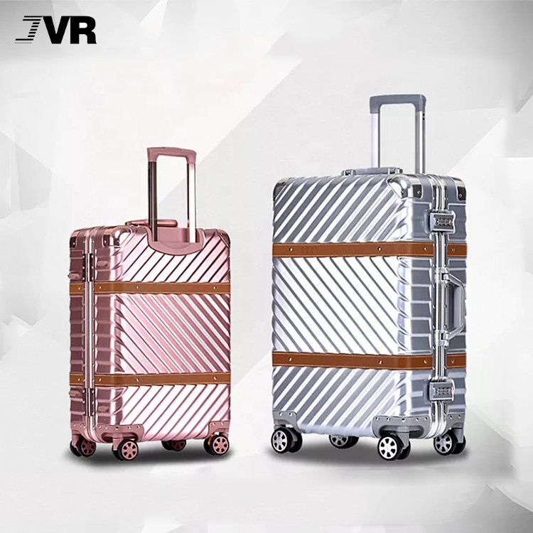 Винтаж Carry-on Urban Sky алюминиевая рама Пластиковые Чемоданы путешествия один чехол минималистский багаж Maleta Viaje