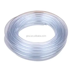 Tubo de la manguera trenzado claro transparente suave suave colorido transparente suave del PVC de la calidad