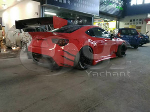 ไฟเบอร์กลาส FRP 2012ถึง2020 GT86 ZN6 <span class=keywords><strong>FT86</strong></span> FRS BRZ GRD x PD Aero + 90mm สไตล์บังโคลนหลัง flares เหมาะสำหรับ <span class=keywords><strong>FT86</strong></span> GT86 - Product Image 5