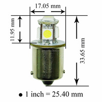 PA 5SMD 5050 1156 Ba15s LED 전구 핀볼 브레이크 테일 방향지시등 램프 6V 12V AC/DC 1년 보증 360도 맞춤 제작 가능