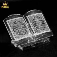 Livre islamique, Coran en cristal musulman, cadeau de mariage pour la décoration de la maison