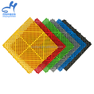 Usine prix PP en plastique Verrouillage <span class=keywords><strong>salle</strong></span> d'exposition de voiture/garage carreaux de sol pour vente - Product Image 1