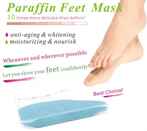 Waxkiss Factory ODM Hand And Foot Care Paraffin Wax Disposable Paraffin Beauty Wax Foot Gloves For Foot Nourishing