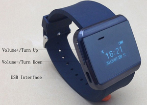 2014 nuevo regalo deporte ultra slim bluetooth vibrante reloj con pantalla oled pantalla para el teléfono inteligente - Product Image 1