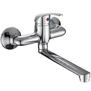 Mercato Asia centrale in lega di zinco vasca <span class=keywords><strong>da</strong></span> bagno fiore sprinkler rubinetto a parete singola maniglia <span class=keywords><strong>miscelatore</strong></span> doccia - Product Image 2