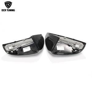 Lhd sợi carbon bên gương Bìa tùy chỉnh thay thế phong cách cho Mercedes-Benz W205/W222/w238/w257/AMG GT53 đỏ/vàng/xanh - Product Image 2