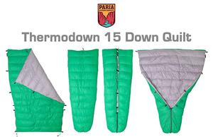 15 gradi Verso Il Basso Sacco A Pelo Trapunta-Ultralight Freddo, 3 Stagione Trapunta-Perfetto per Backcountry di Campeggio, Zaino In Spalla - Product Image 6