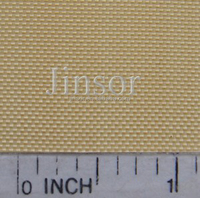 Tissu en fibre de Vectran jaune tissé en taffetas uni imprimé Aerostat, coupe-vent, imperméable, léger, 80 g/m²
