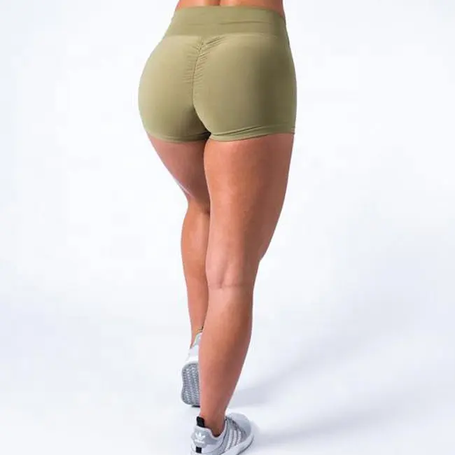 Best selling scrunch butt compression fitness shorts for women