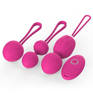 Amazon Consiglia Silicone Tighted Vagina Esercizi Donna Principiante Giocattoli Del Sesso di Vibrazione Palline di Kegel Uova di Controllo Remoto Vibratore