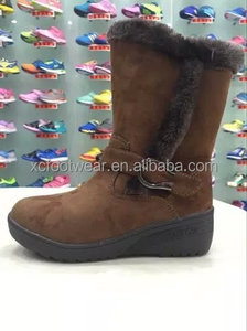 Woman <span class=keywords><strong>zapatillas</strong></span> baratas de moda invierno cálido ladies botas de nieve - Product Image 1