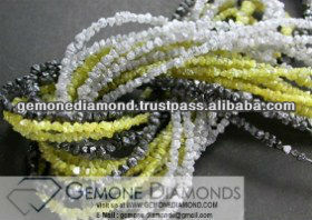 สร้อยข้อมือและสร้อยคอประดับเพชรดิบธรรมชาติแบบไม่เจียระไนสำหรับขาย, ลูกปัดเพชรดิบ - Product Image 2