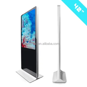 42 inch ba lô quảng cáo lcd hiển thị miễn phí vận đứng lcd quảng cáo hiển thị