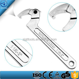 C herramienta de la llave inglesa gancho ajustable llave 32-76MM 1,1/4-3 "<span class=keywords><strong>cromo</strong></span> <span class=keywords><strong>vanadio</strong></span> - Product Image 2