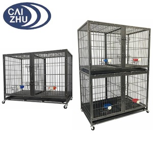 large stackable dog crates