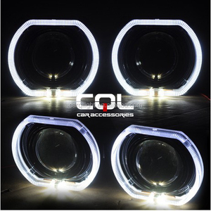 CQL <span class=keywords><strong>VIP</strong></span> 3,0 pulgadas HID proyector plaza cubierta para Q5 xenón lente faro Retrofit LED Ojos de Ángel tipo - Product Image 4