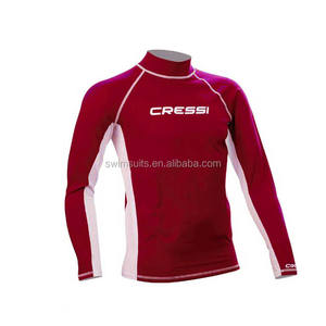 Chlorine resistant swim <strong>Tee</strong> <strong>shirt</strong> beach rash guard vest adult uv swimming <strong>shirt</strong> UPF 50 rashie top - Product Image 1