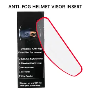 Película antiniebla para casco de motocicleta, película antiniebla, versión Universal, patentada de fábrica