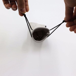 מותאם אישית גודל מיקרופייבר eyewear פאוץ עם שרוך - Product Image 2