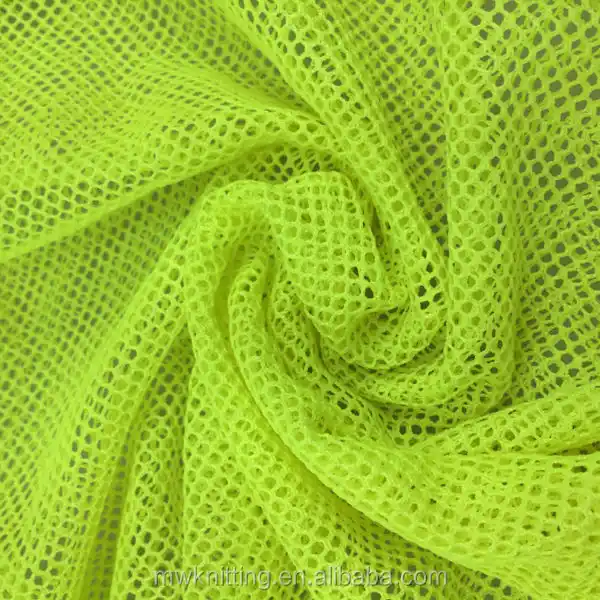 dry fit 100% polyester brushed netting